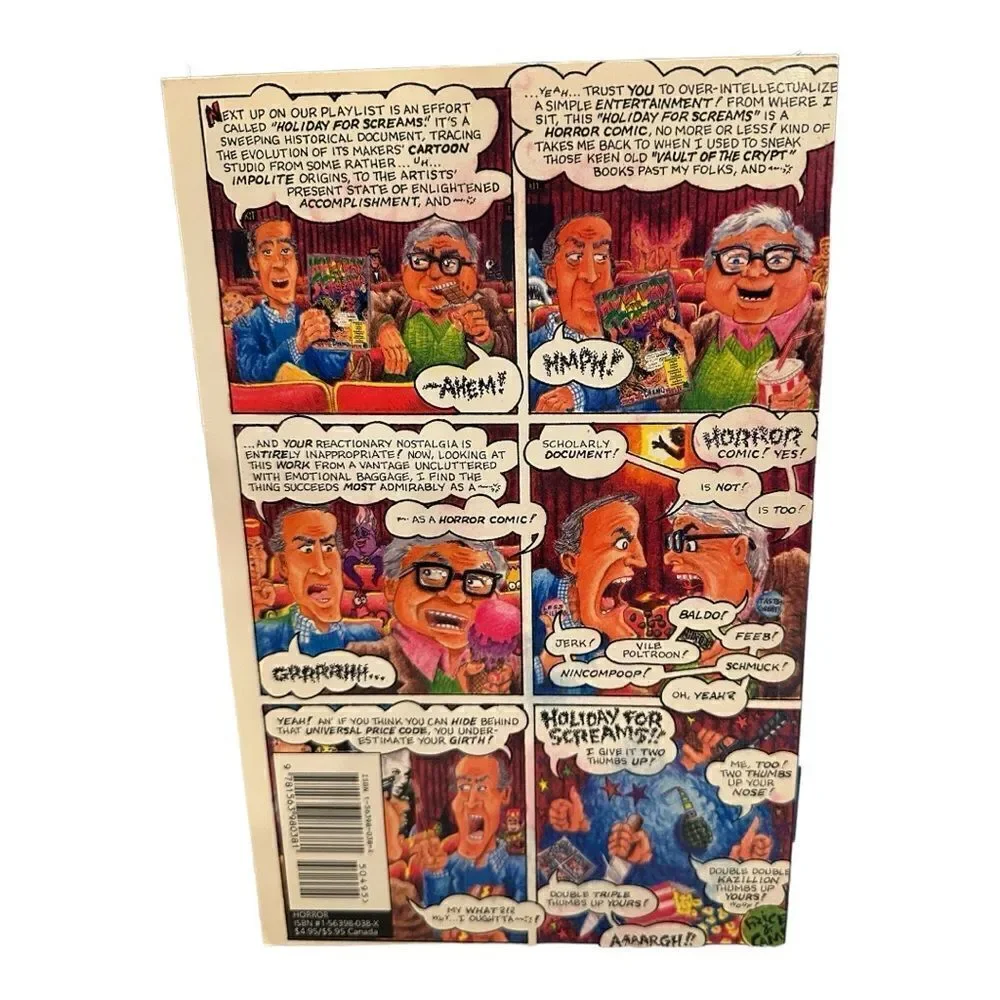 Holiday for Screams comic  Malibu Graphics (January 1, 1992
